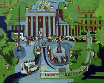 E.L.Kirchner, Brandenburger Tor von klassik art