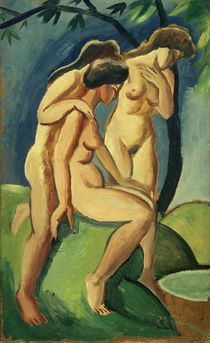 A.Macke / Three Nudes by klassik art