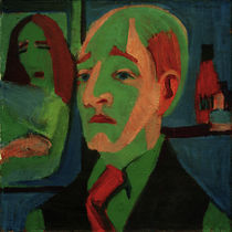 Jan Wiegers / Painting by E.L.Kirchner by klassik art