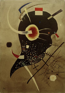 W.Kandinsky, Schwarze Spannung von klassik art