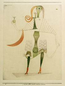 Paul Klee, Weibl. Kostüm-Maske, 1924 von klassik art