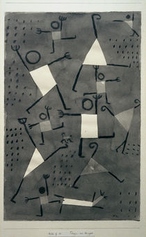 Paul Klee, Dance for Fear / Paint./ 1938 by klassik art