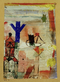 Paul Klee, Kleiner Dampfer von klassik art