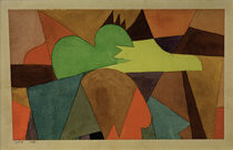 Paul Klee, With the Brown Points / 1914 by klassik art