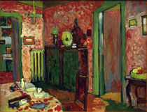 Interior (My Dining Room) / W. Kandinsky / Painting 1909 by klassik art