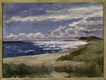 Beach at Skagen / C.L.Locher /  Painting by klassik art