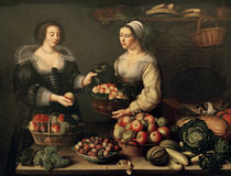 L.Moillon, Früchte– und Gemüseverkäuf. von klassik art
