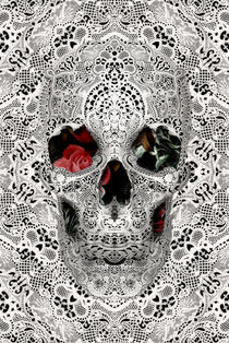 Lace Skull Light von Ali GULEC