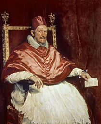 Portrait of Pope Innocent X von Diego Rodriguez de Silva y Velazquez
