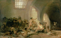 The Madhouse, 1812-15 by Francisco Jose de Goya y Lucientes