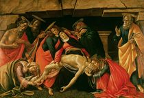 Lamentation of Christ. c.1490 by Sandro Botticelli