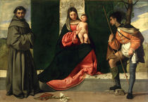 Virgin and Child with St. Anthony of Padua and St. Rocco by Giorgione