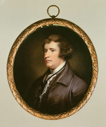 Miniature of Edmund Burke, 1795 by English School