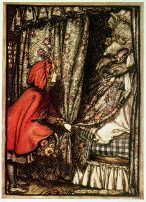 Little Red Riding Hood von Arthur Rackham