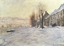Lavacourt under Snow, c.1878-81 by Claude Monet