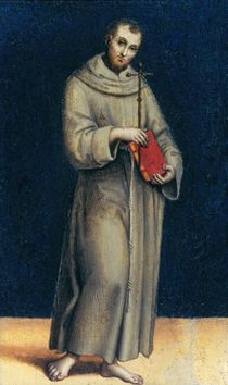 Figure of a Franciscan Monk von Italian School