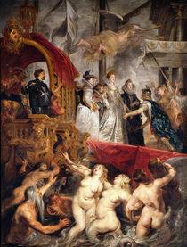 The Arrival of Marie de Medici in Marseilles von Peter Paul Rubens