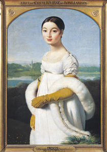 Portrait of Mademoiselle Caroline Riviere 1805 by Jean Auguste Dominique Ingres