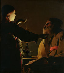 'The Appearance of the Angel to St. Joseph' by Georges de la Tour