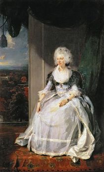 Queen Charlotte, 1789-90, wife of George III von Thomas Lawrence