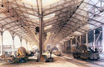 Great Western Railway: Freight shed at Bristol by English School