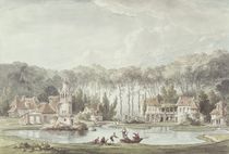 The Hameau, Petit Trianon, 1786 by Claude Louis Chatelet