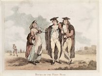 Bucks of the First Head, cartoon of Oxford undergraduates von Thomas Rowlandson