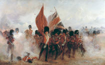 The Colours: advance of the Scots Guards at the Alma von Lady Butler