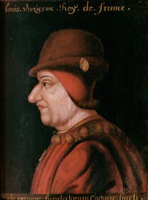 Louis XI by French School