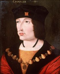 Charles VIII of France by French School