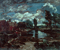 Flatford Mill from a Lock on the Stour by John Constable