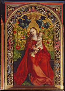 Madonna of the Rose Bower, 1473 by Martin Schongauer