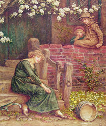 The Fable of the Girl and her Milk Pail von Kate Greenaway