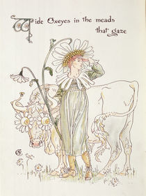 'Wild Oxeyes in Meads that Gaze' by Walter Crane