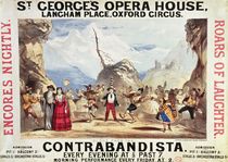 Poster advertising St.George's Opera House by English School