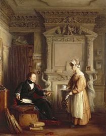 John Sheepshanks and his maid by William Mulready