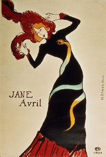 Jane Avril 1899 von Henri de Toulouse-Lautrec