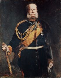 Kaiser Wilhelm I by Gottlieb Biermann