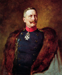 Portrait of Kaiser Wilhelm II von Bruno Heinrich Strassberger
