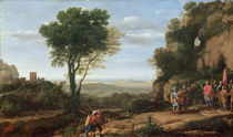 Landscape with David at the Cave of Abdullam by Claude Lorrain