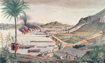 Gibraltar on the morning after the great Franco-Spanish attack by Thomas Davies