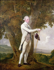 Portrait of John Milnes, 12th Duke of St. Albans c.1771-72 von Joseph Wright of Derby