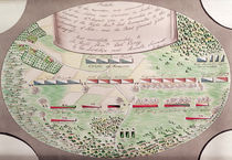 Battle of Camden, 1780 von English School