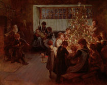 The Christmas Tree, 1911 von Albert Chevallier Tayler