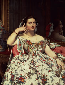 Madame Moitessier, 1856 von Jean Auguste Dominique Ingres