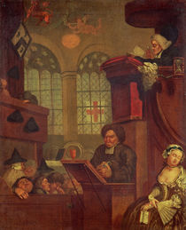 The Dull Sermon by John Collet