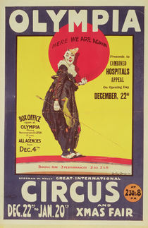 Bertram Mills circus poster by Dudley Hardy