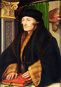 Portrait of Erasmus, 1523 by Hans Holbein the Younger