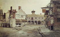 Market Place, Hereford, 1803 by Cornelius Varley