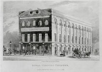 The Royal Coburg Theatre, Surrey by English School